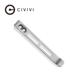 Кліпса кишенькова сталева Civivi без гвинтів CA-06B-V1