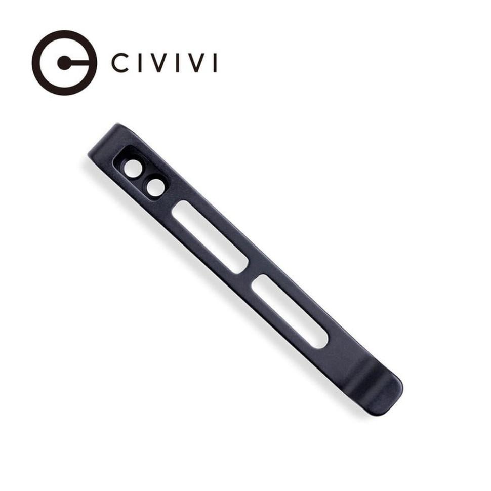 Кліпса кишенькова сталева Civivi без гвинтів CA-06A-V1