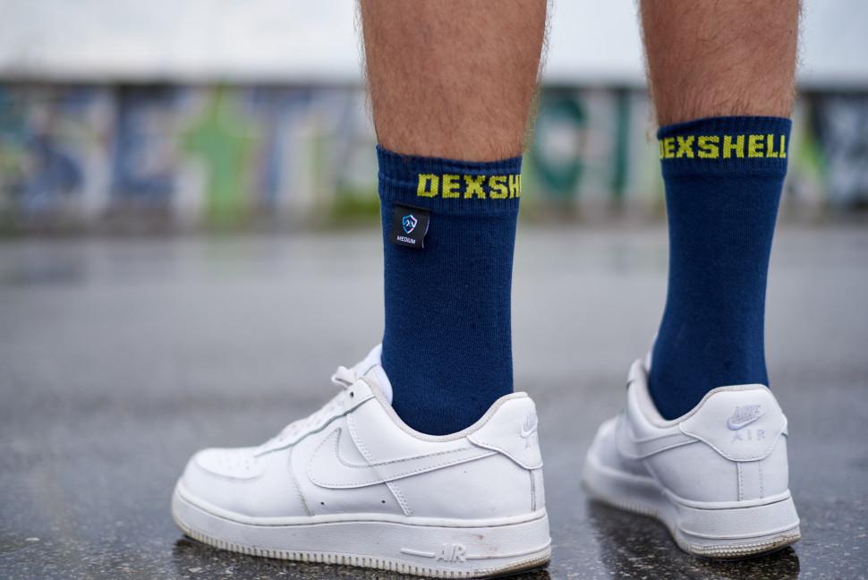 Шкарпетки водонепроникні Dexshell Ultra Thin Crew NL, p-p М, сині