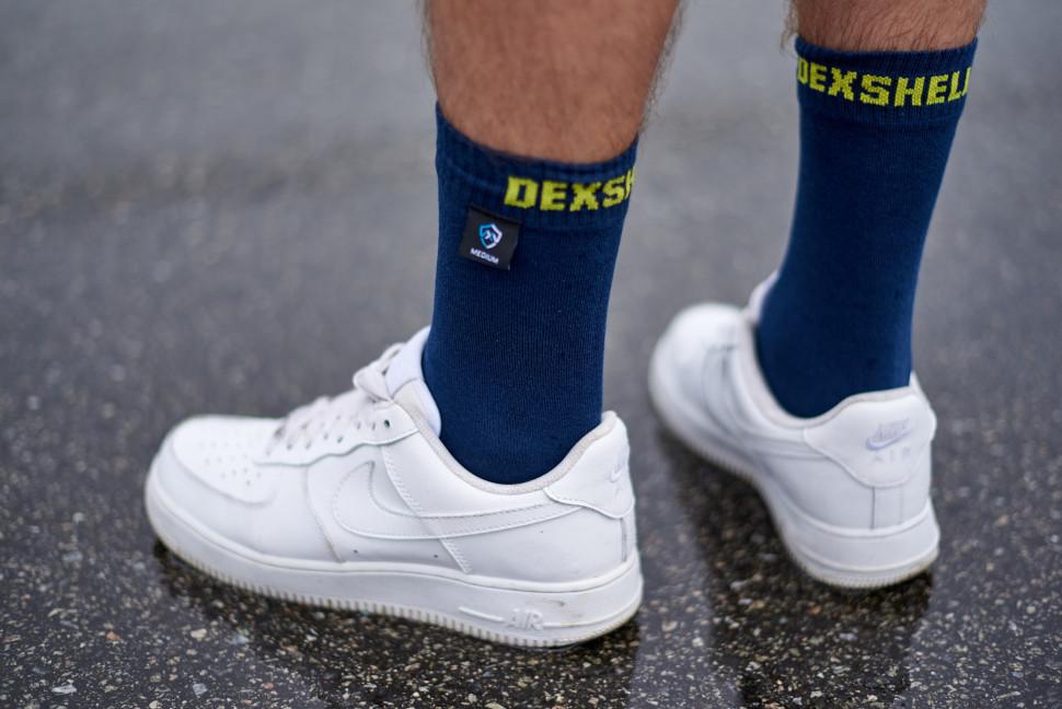 Шкарпетки водонепроникні Dexshell Ultra Thin Crew NL, p-p М, сині