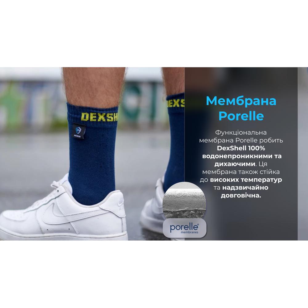 Шкарпетки водонепроникні Dexshell Ultra Thin Crew NL, p-p М, сині