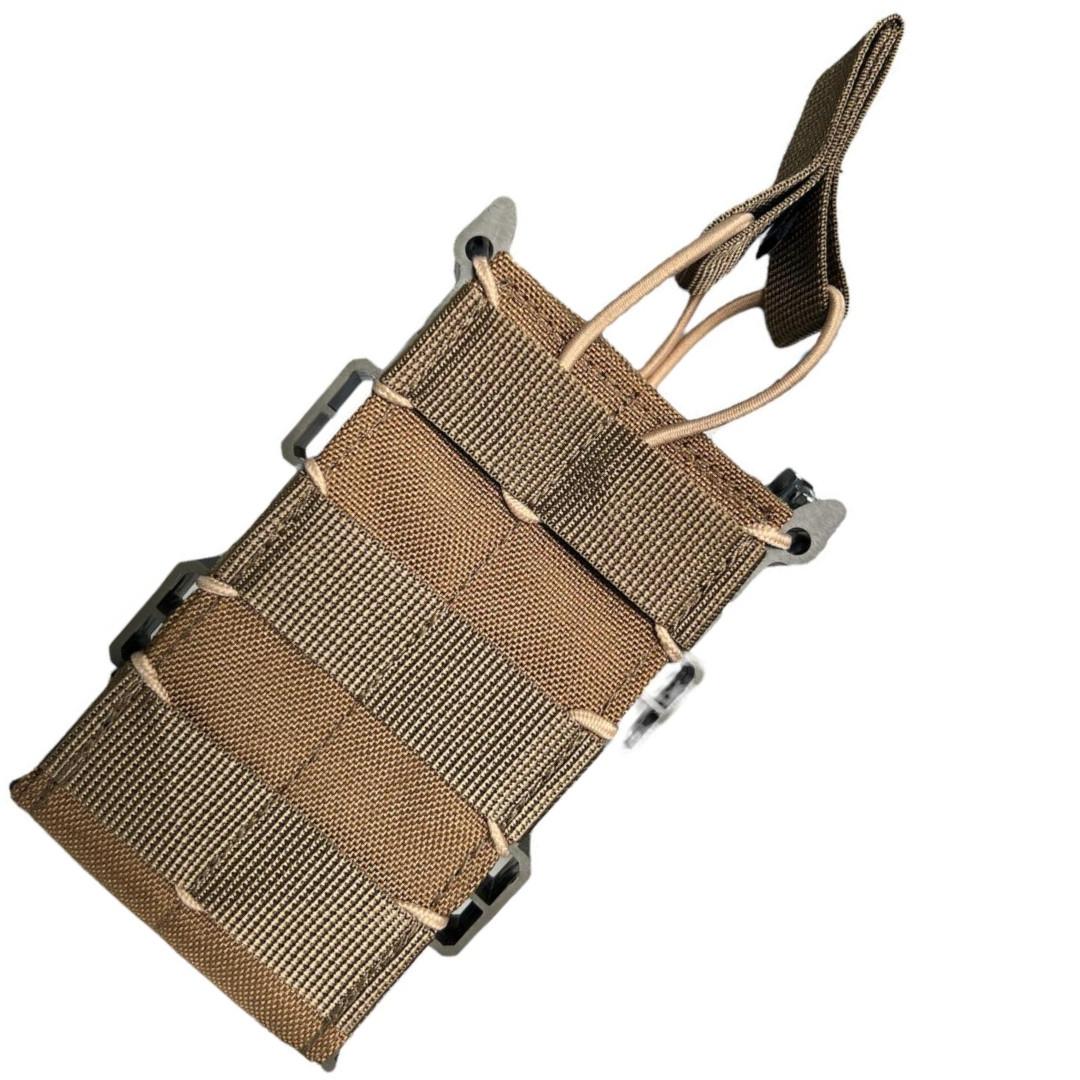 Підсумок відкритий каркасний для 1 магазину АК Cordura койот (LE3659)