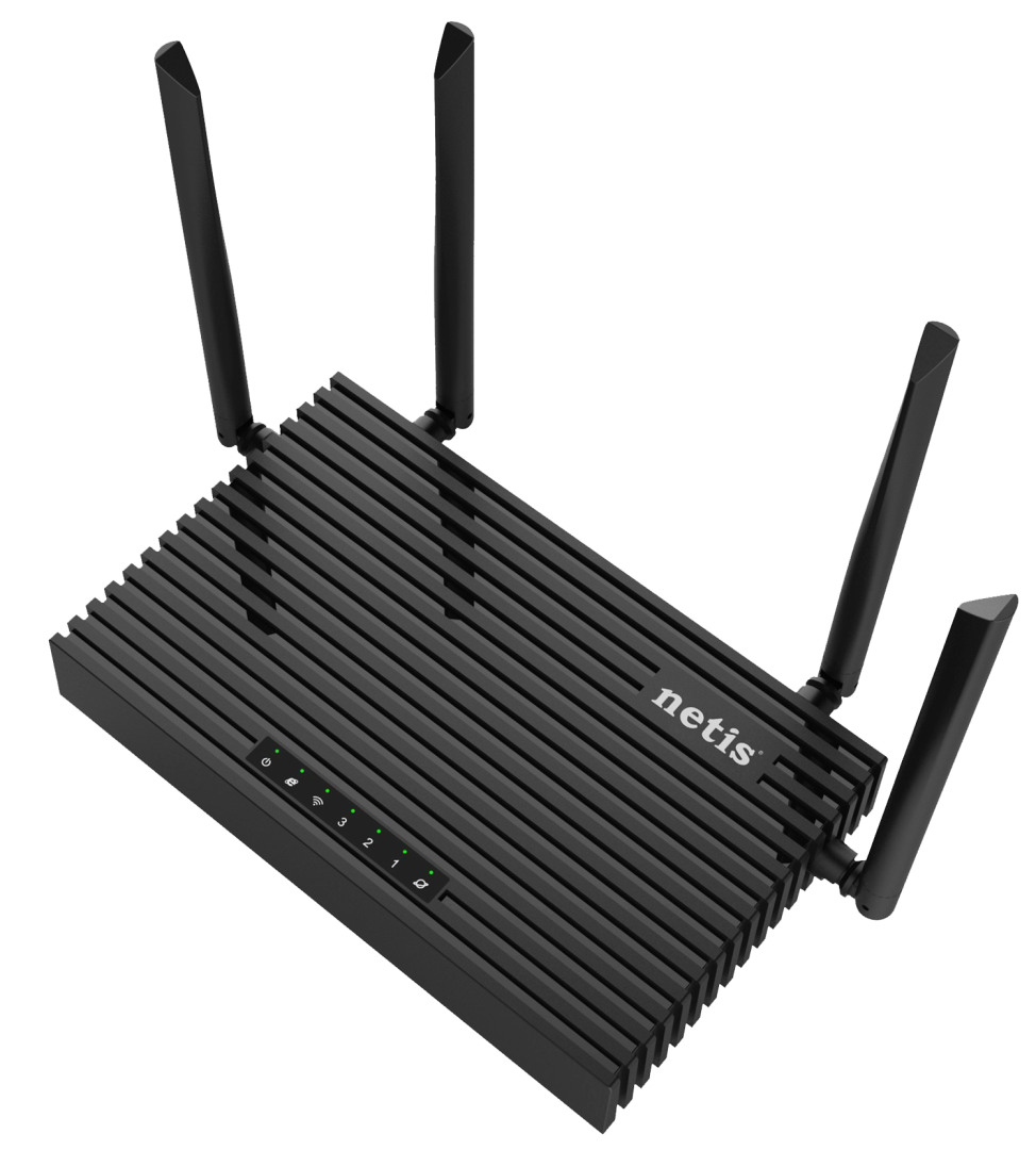 Бездротовий маршрутизатор Netis N6 AX1800 Wi-Fi 6 MU-MIMO Gigabit Router