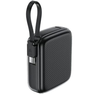 Зовнішній акумулятор ACEFAST M15-10000 PD20W power bank with cable Black