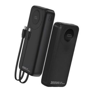 Зовнішній акумулятор WUW Y202 （PD22.5W quick charge) 20000mAh Black