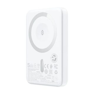 Зовнішній акумулятор ACEFAST M25-5000 PD20W magnetic fast wireless charging power bank White